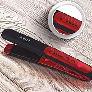 croma hair straightener and curler