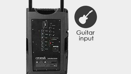 croma trolley music system