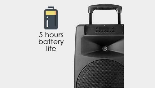 croma trolley music system