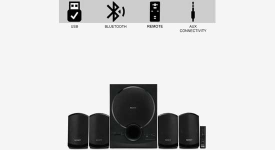 Buy Sony SA-D40 C E12 4.1 Channel 