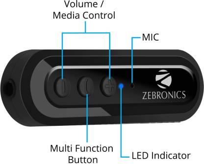 Buy Zebronics BE380T Bluetooth Headset 