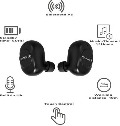 hammer airtouch true wireless earbuds