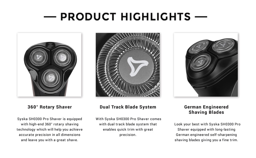 syska pro shave