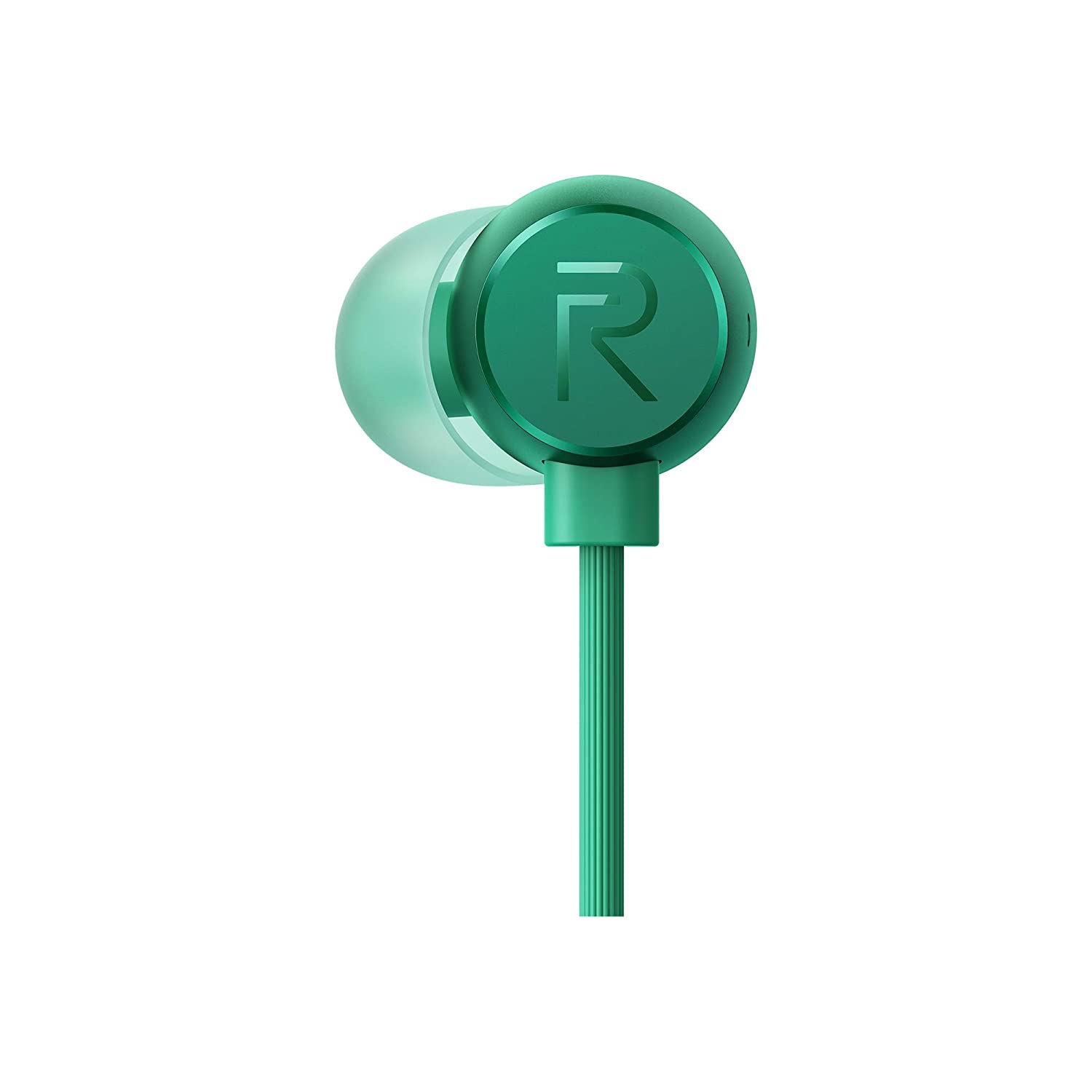 realme green earphones