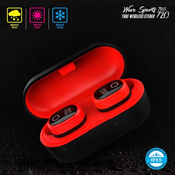 Buy Ant Audio Wave Sports Bluetooth Earpods with Case TWS 720