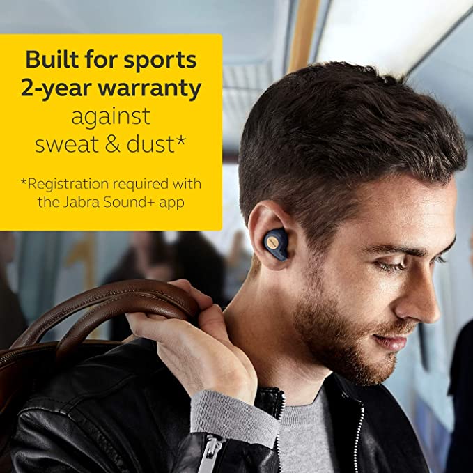 Buy Jabra Elite Active 65t True Wireless EarPods With Mic Blue