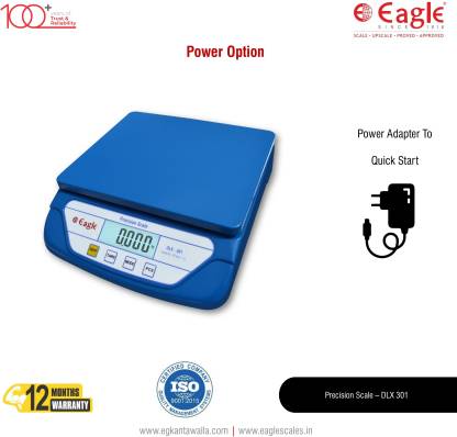 Buy Eagle DLX301 30kg Virgin ABS Plastic Small Weighing Scale for